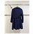 Chanel Wool Coat with Enamel Logo Button Multiple colors - view 4