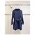 Abrigo Hermès de algodón azul marino talla 34 Multicolor - vista 4