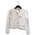 Céline Wool Mohair Blend Jacket Ecru Multiple colors