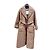 Cappotto in piumino Max Mara Mainline Camel con cintura Multicolore