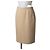 Falda Max Mara de Lana Virgen Beige