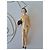 Collana Figurine Chanel Nero Beige - vista 5