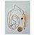 Collana Figurine Chanel Nero Beige - vista 6