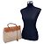 Hermès Hermes Vintage Herbag PM 2 in 1 Satchel in tela beige e nera - vista 2