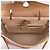 Hermès Hermes Vintage Herbag PM 2 in 1 Satchel in tela beige e nera - vista 6