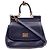 Dolce & Gabbana Bolso bandolera Mini Miss Sicily de piel negra Negro