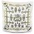 Hermès Hermes Paris Vintage Seidentuch weiß Ferronnerie 1970 Cathy Latham