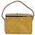 CHANEL Matelasse Vanity Box Patent leather Yellow Silver CC - vista 13