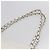 CHANEL Chain Shoulder Bag Caviar Skin White Silver CC - vista 8