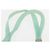 CHANEL Tote Bag rubber Turquoise Blue CC - vista 14