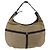 GUCCI Web Sherry Line Shoulder Bag Canvas Beige Silver 114871 - vista 3