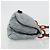 PRADA Sac à épaule en cuir à chaîne Gathered Pla Bleu clair - vue 4