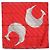 LOUIS VUITTON LV Cup 2000 Scarf Silk Red LV