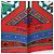 Hermès HERMES Carre 90 Scarf  ORS BLEUS D'AFRIQUE  Silk Red - vista 12