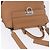Salvatore Ferragamo Sofia Gancini Hand Bag Leather 2way Beige Silver - vista 7
