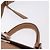Salvatore Ferragamo Sofia Gancini Hand Bag Leather 2way Beige Silver - vista 9