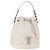 Christian Dior Trotter Romantic Chain Shoulder Bag PVC White Silver