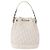 Christian Dior Trotter Romantic Chain Shoulder Bag PVC White Silver - vista 2