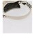 Christian Dior Trotter Romantic Chain Shoulder Bag PVC White Silver - vista 7