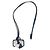 Hermès HERMES Okelley GM Necklace Leather Navy - vista 2