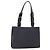 SAINT LAURENT Shoulder Bag Nylon Navy Silver