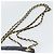 CHANEL Matelasse Chain Shoulder Bag Leather White Gold CC - vista 8