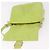 FENDI Mamma Baguette Shoulder Bag Leather Green Silver - vista 18