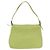 FENDI Mamma Baguette Shoulder Bag Leather Green Silver - vista 3