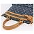 LOUIS VUITTON Saco Tote Shopper Plano em Denim Monogram Azul M95018 LV - vista 6
