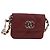 CHANEL Matelasse Shoulder Bag Calf Skin Silver Bordeaux CC