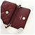CHANEL Matelasse Shoulder Bag Calf Skin Silver Bordeaux CC - vista 18