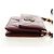CHANEL Matelasse Shoulder Bag Calf Skin Silver Bordeaux CC - vista 5
