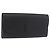 CARTIER Long Wallet Leather Black Gold
