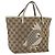 GUCCI GG Canvas Hand Bag Beige Silver 271101