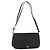 PRADA Shoulder Bag Nylon Black Silver