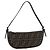 FENDI Zucca Canvas Accessory Pouch Brown Black