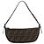 FENDI Zucca Canvas Accessory Pouch Brown Black - vista 13