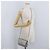 CHANEL Chain Wallet Shoulder Bag Leather Silver CC - vista 31
