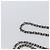 CHANEL Chain Wallet Shoulder Bag Leather Silver CC - vista 8