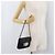 PRADA Chain Shoulder Bag Nylon Black Silver - vista 23