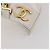 CHANEL Triple Coco Backpack Caviar Skin White Gold CC - vista 16