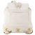 CHANEL Triple Coco Backpack Caviar Skin White Gold CC - vista 2