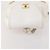 CHANEL Triple Coco Backpack Caviar Skin White Gold CC - vista 6
