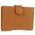 CHANEL Compact Wallet Caviar Skin Brown Gold CC