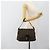 FENDI Zucca Canvas Mamma Baguette Shoulder Bag Black Brown - vista 22