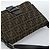 FENDI Zucca Canvas Mamma Baguette Shoulder Bag Black Brown - vista 6