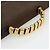 LOEWE Velazquez Hand Bag Leather Black Gold - vista 7