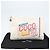 CHANEL Matelasse Clutch Bag Canvas White Silver CC - vista 12