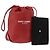 SAINT LAURENT Teddy Small Shoulder Bag Leather Red Silver
