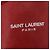 SAINT LAURENT Teddy Small Shoulder Bag Leather Red Silver - vista 19